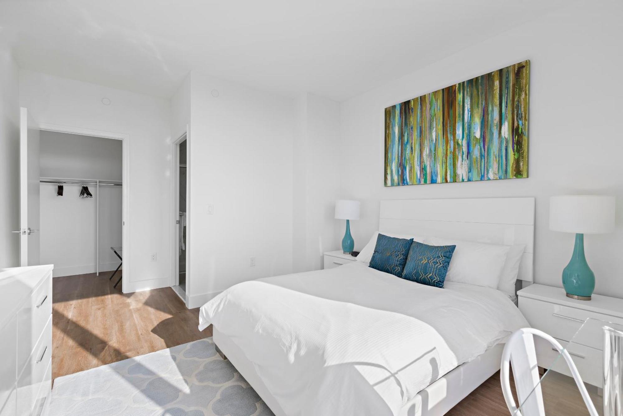 Global Luxury Suites Downtown وايت بلينز الغرفة الصورة